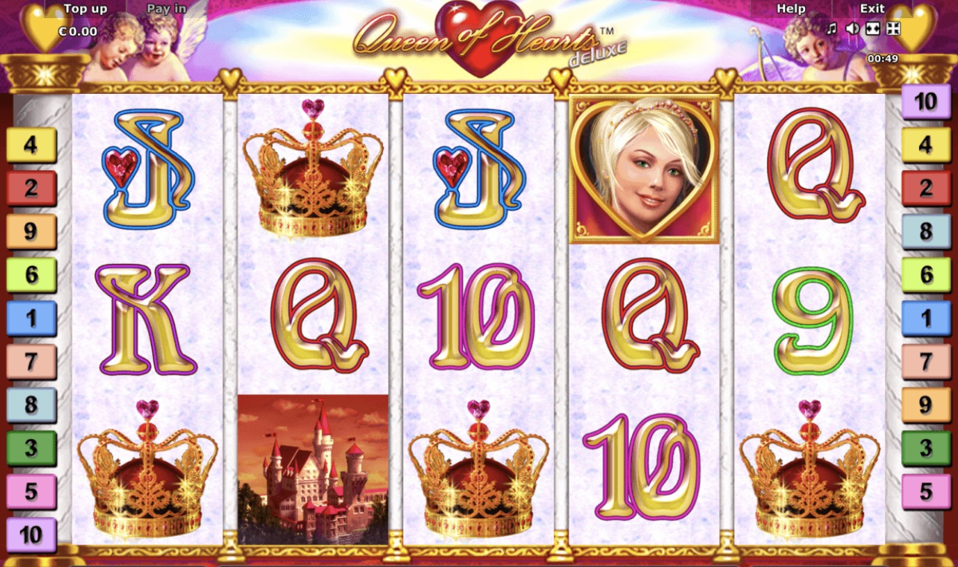 Игровые онлайн аппараты «Queen of Hearts» — романтика, удача и азарт