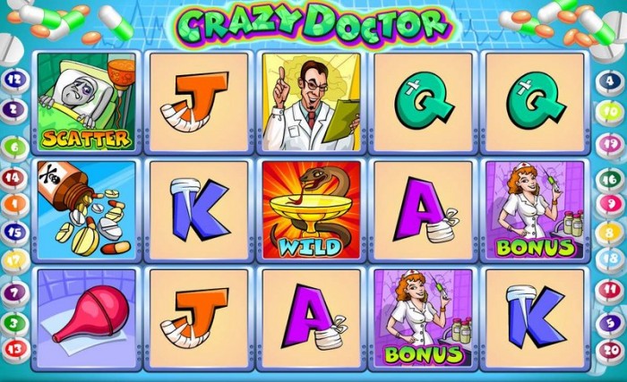 Игровой автомат «Crazy Doctor» в казино Vulcan 24