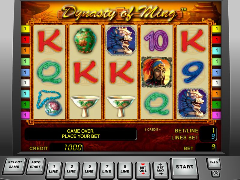 Игровой автомат «The Ming Dynasty» в казино Максбетслотс
